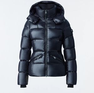 NWT Mackage Madalyn Lustrous down light jacket with hood XS